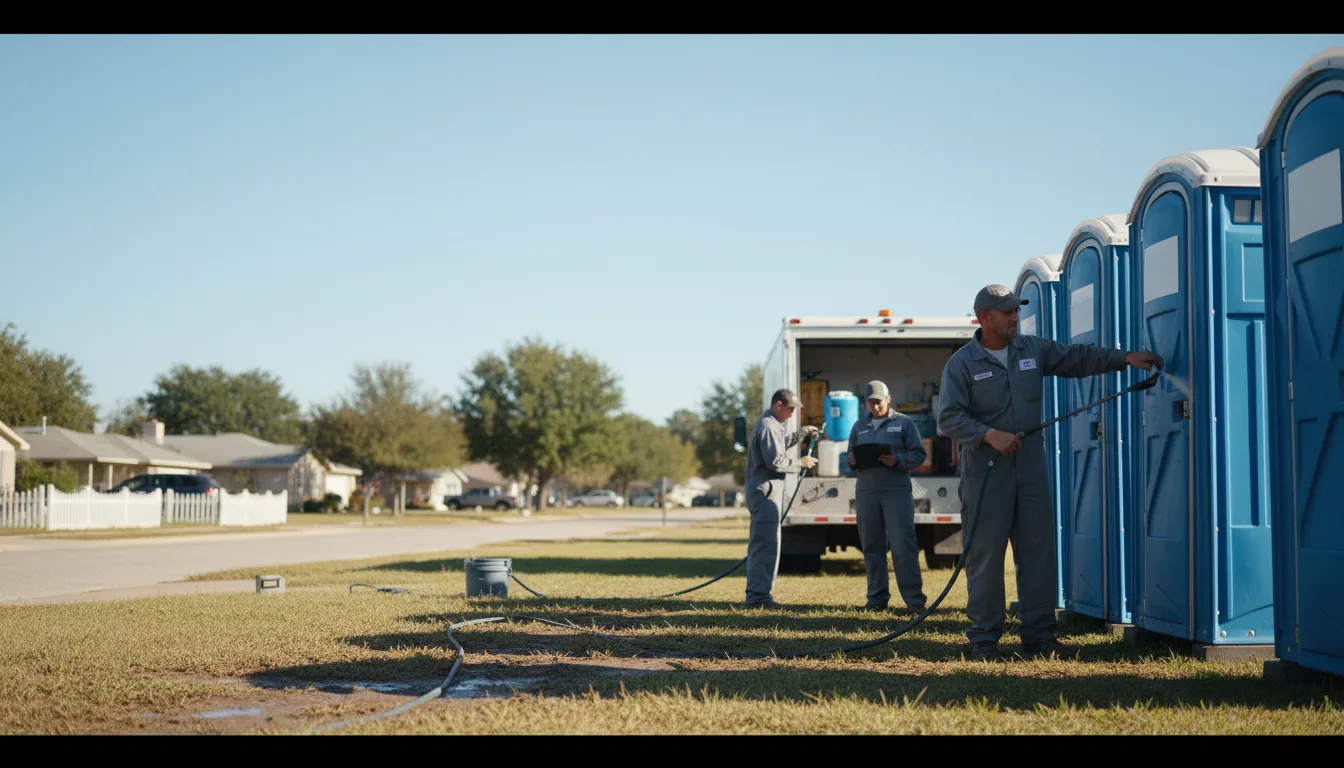 Long-Term Portable Toilet Rental in Napoleonville, LA near me